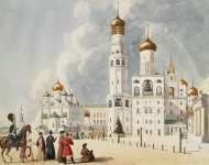 Gilbertson E. Ivan the Great Bell-Tower and Archangel Cathedral in the Moscow Kremlin - Hermitage